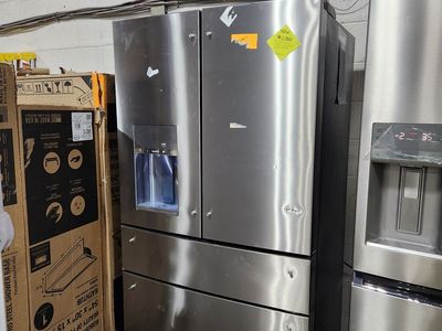 BRAND NEW! GE CAFE STAINLESS STEEL 4-DOOR COUNTER DEPTH FRIDGE