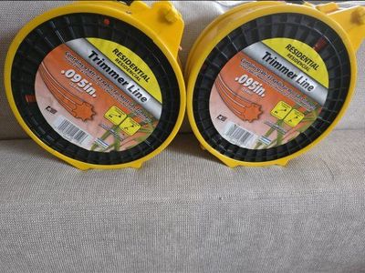 Stringtrimmer line .095 inch 954 ft spools X 2 never used $25 each. Pick up in Nibley!