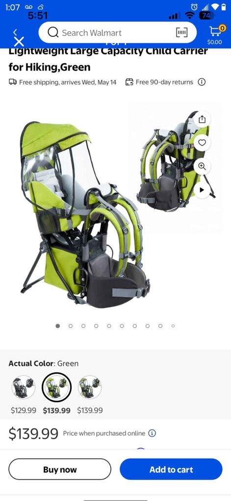 Baby Backpack Carrier