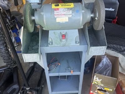 Dayton electric dual wheel grinder