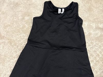 Zella Girls Black Sleeveless Athletic Dress Size L (10/12)