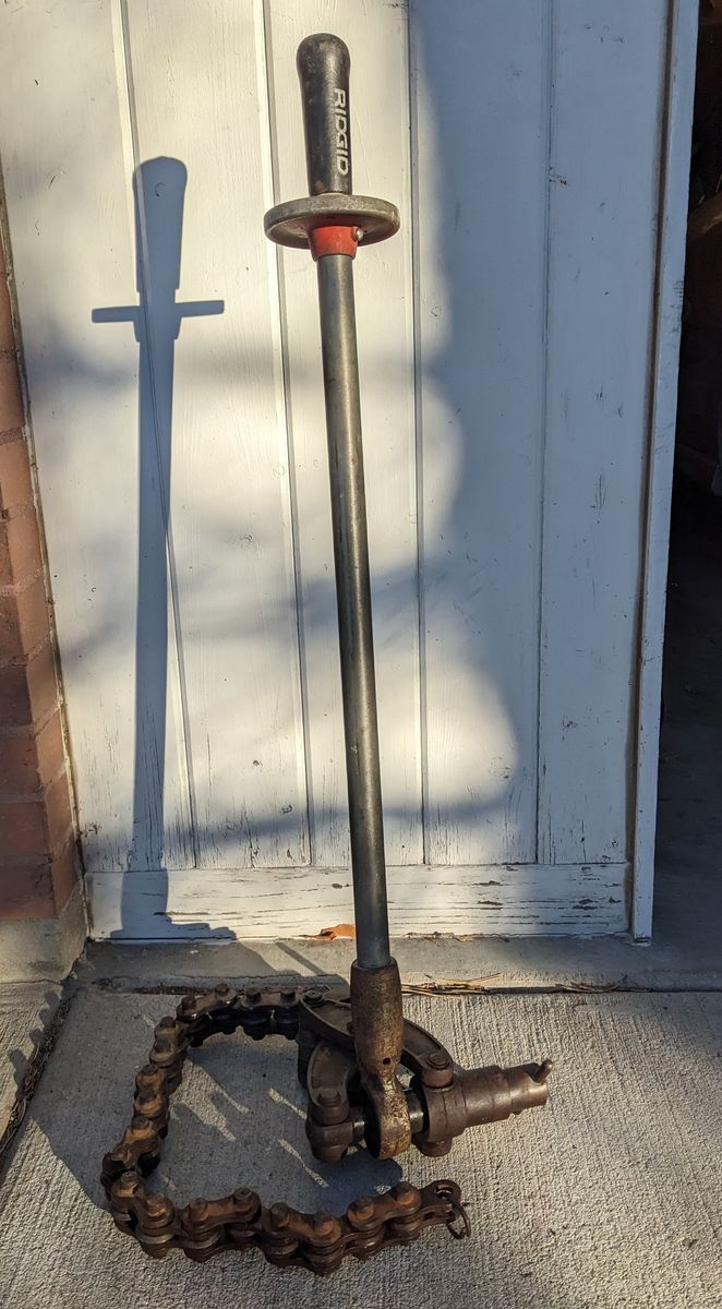Ridgid soil pipe cutter