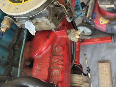 1975 OMC 990223A 120hp Stern Drive Engine
