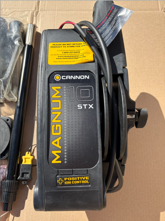Downrigger - Cannon Magnum 10 STX Electric Downrigger — UNUSED / Complete Kit