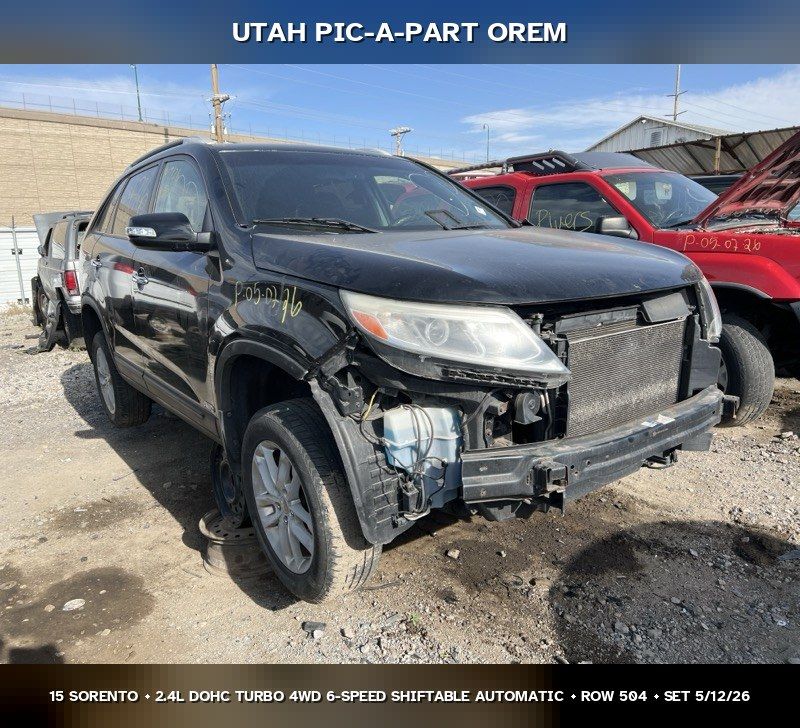 2015 Kia Sorento Parts - UTPAP Orem