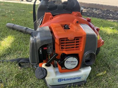 His qvarna 150BT Backpack Leaf Blower - Gas Powere