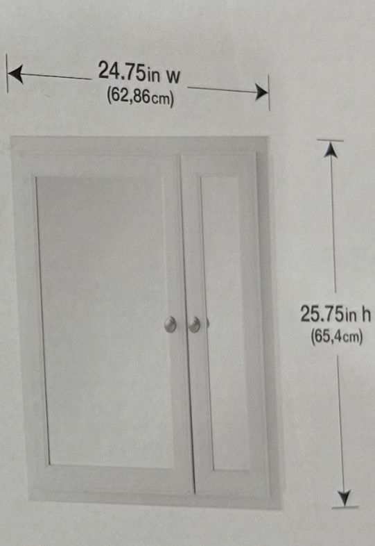 New Medicine Cabinste/Bathroom Mirror