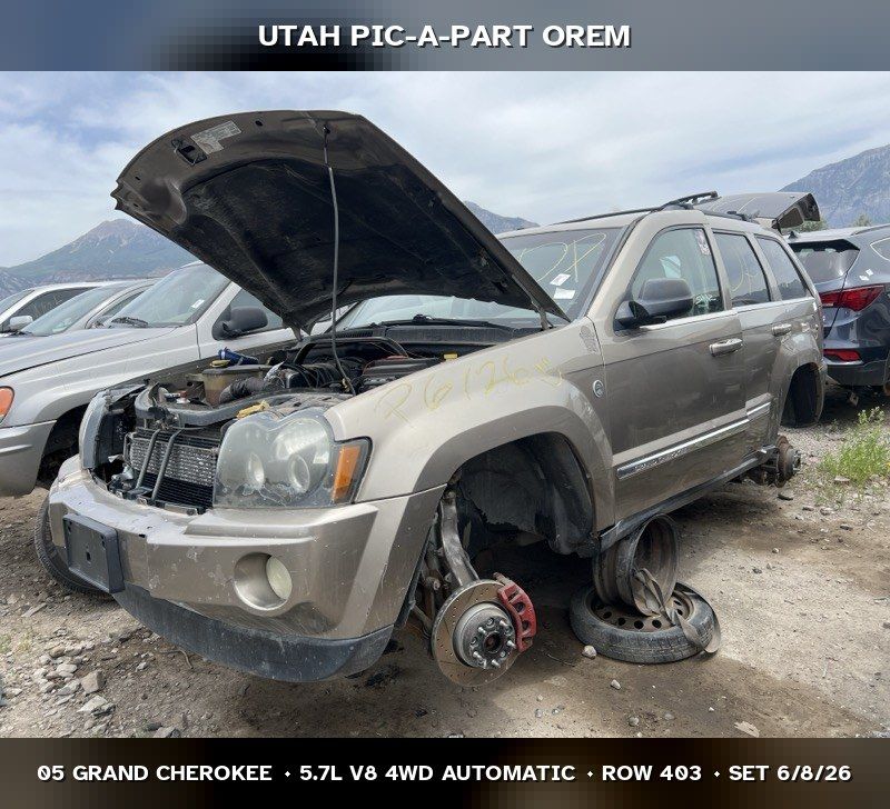 2005 Jeep Grand Cherokee WK Parts - UTPAP Orem