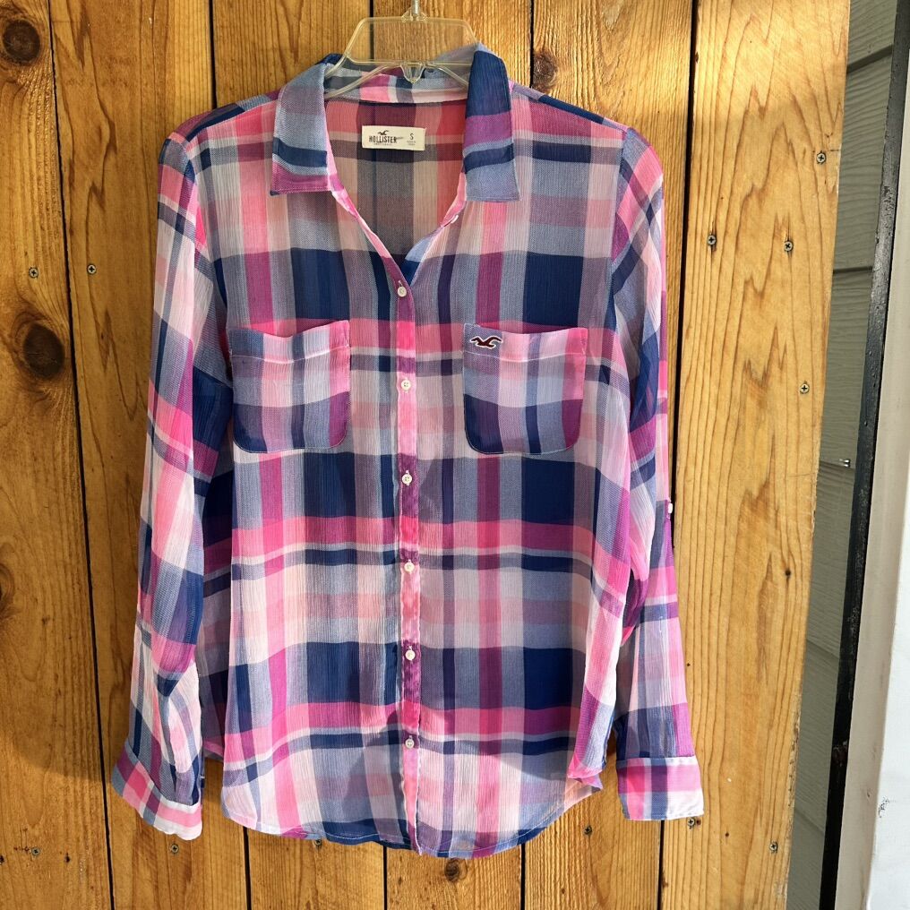 Womens Hollister Button Up Shirt