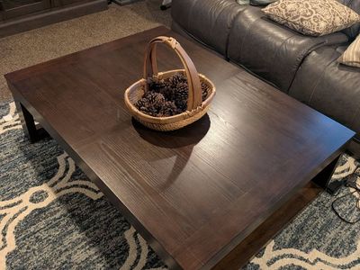 Brand new coffee table 56” x 42”