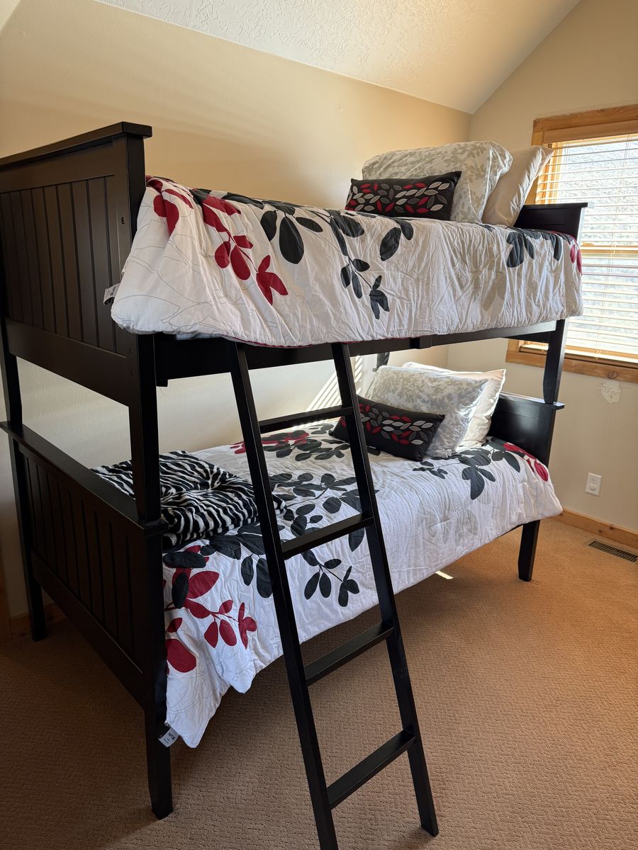 Like New!  Ashley single Bunk Bed