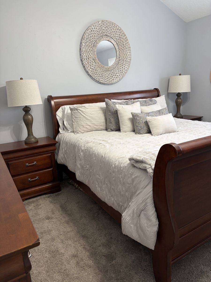 4 piece king bedroom setp