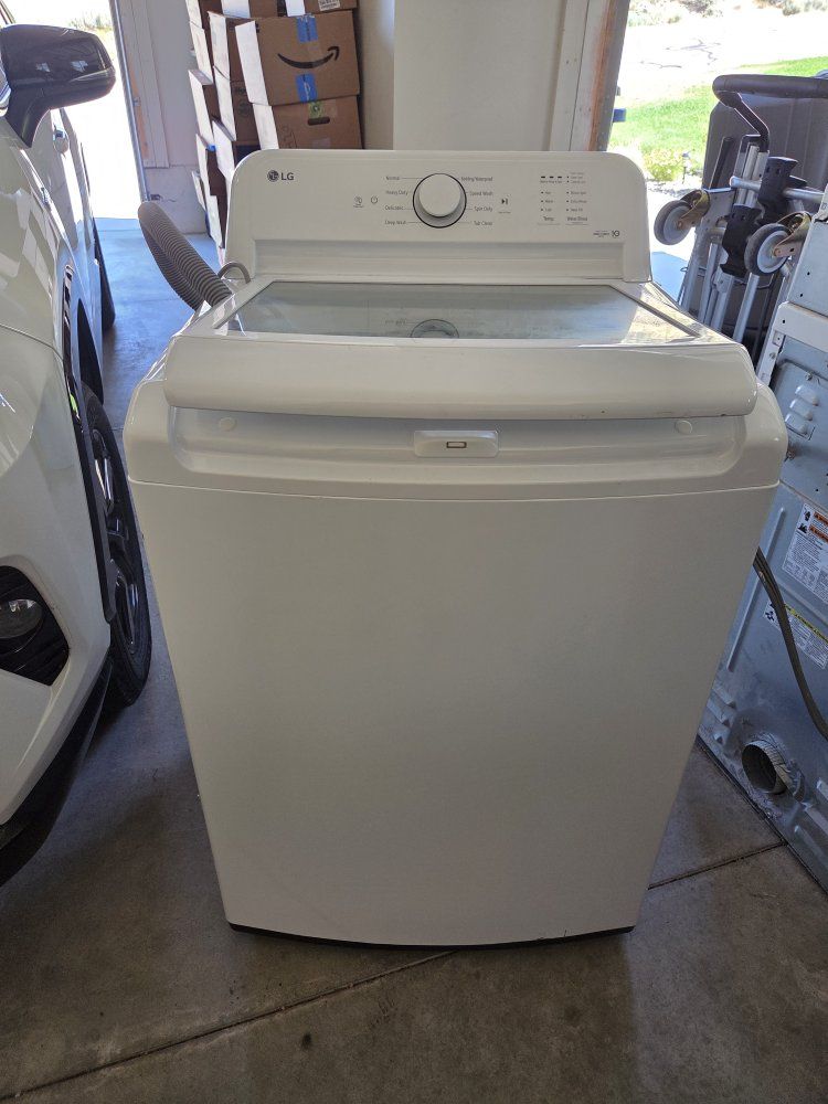 Speed Queen Commercial Electric Dryer and LG Topload Washer