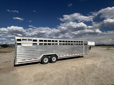 2014 Feather Lite stock trailer