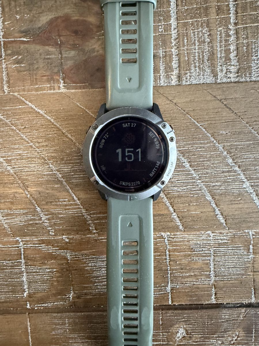 Garmin Fenix 6X Pro Solar GPS Smartwatch