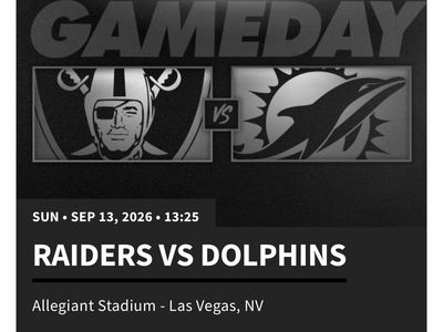 Raiders vs Dolphins