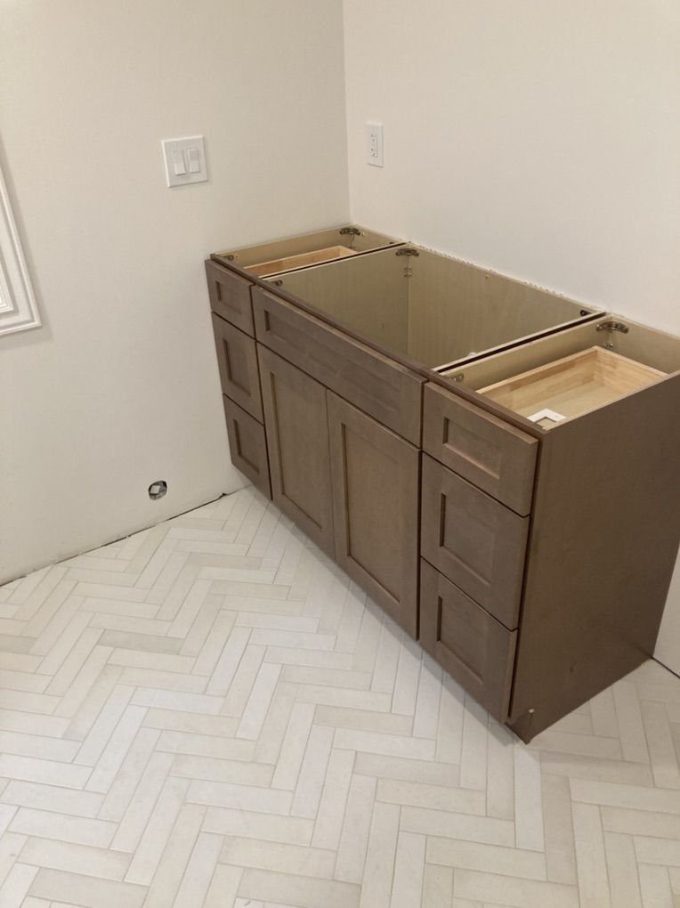 New In Box RTA cabinets