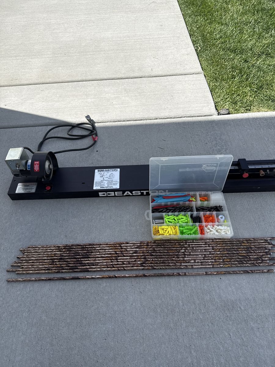 Easton Arrow Building Package – Arrow Saw, Shafts & Components