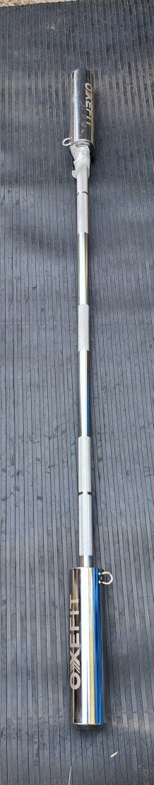 oxefit barbell 45 lbs 64" long