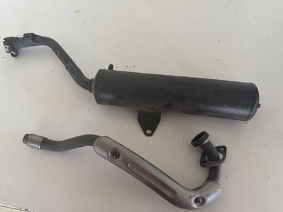 Drz 125 Pipe And Muffler