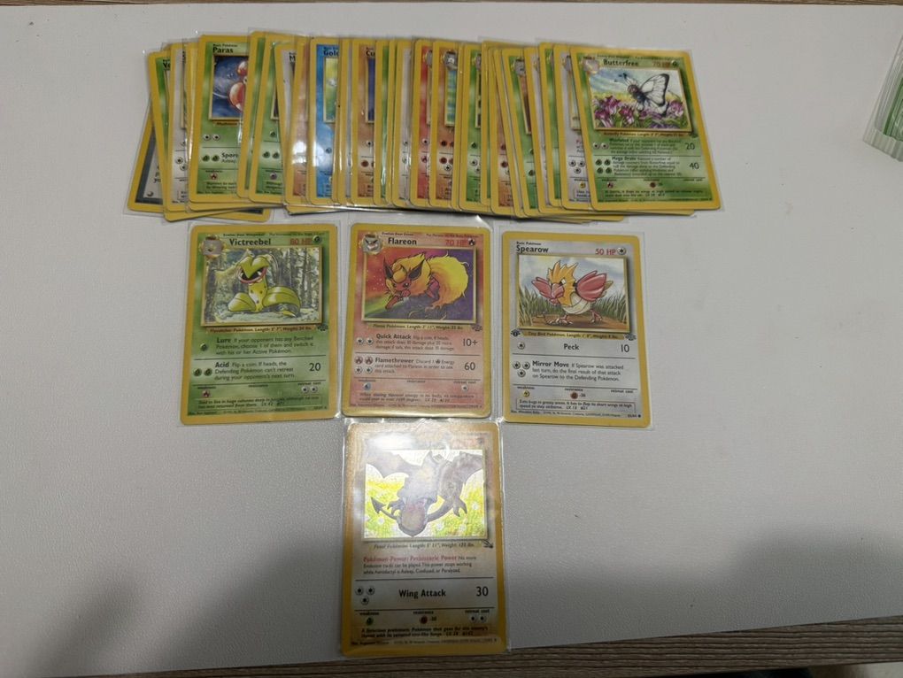 Vintage Pokémon Jungle Complete Set