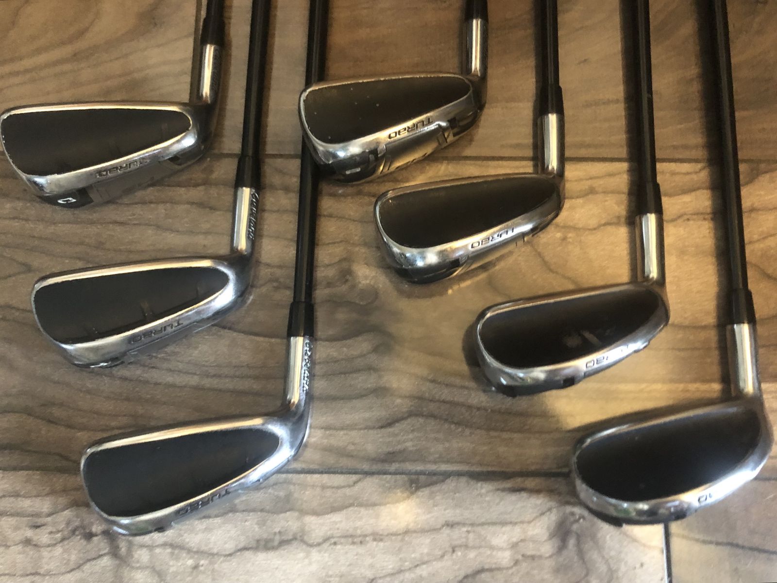 Left Handed Cleveland Launcher HB Turbo Hybrid Irons Golf Set Regular Flex