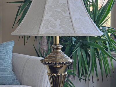 Lamp Stiffel 32" Solid Brass