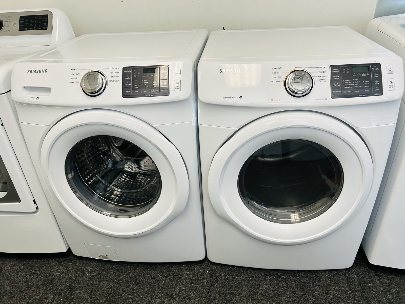 Samsung washer and dryer set