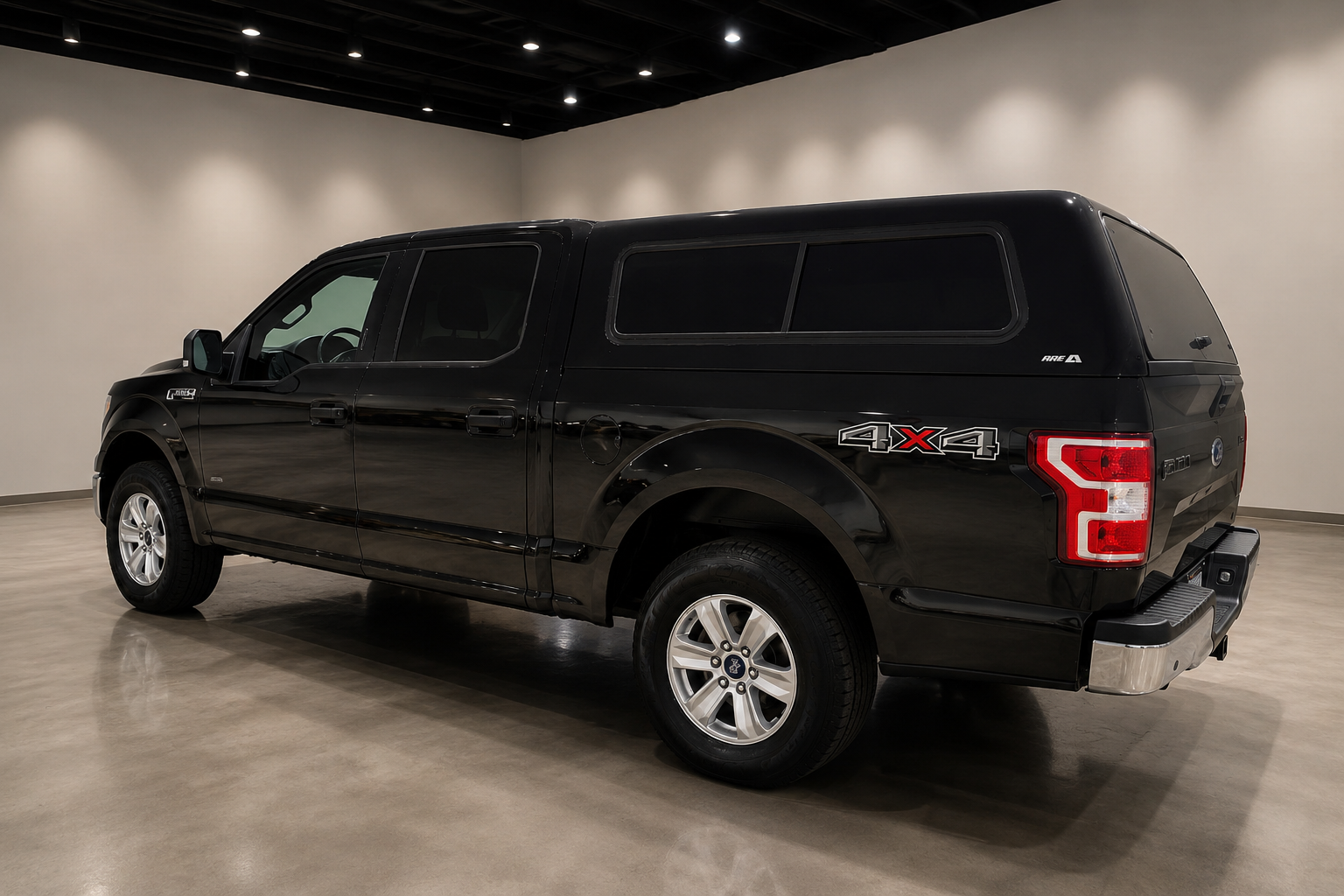 2015–2020 Ford F-150 with the 5.5-foot (67”) short bed ARE BlackTruck Shell