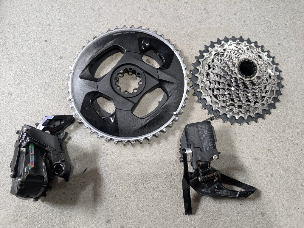 SRAM Force D2 2x wide drivetrain