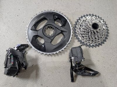 SRAM Force D2 2x wide drivetrain