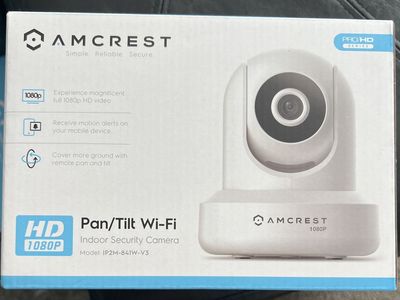 Wi-Fi Indoor Security Camera Amcrest ProHD Series IP2M-841W-V3 1080P Pan/Tilt