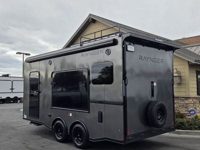 8x18 / 8.5x18 10K Toy Hauler Travel Trailer Fridge/Microwave TRIPLE TENT!!! RAYNGER 2026