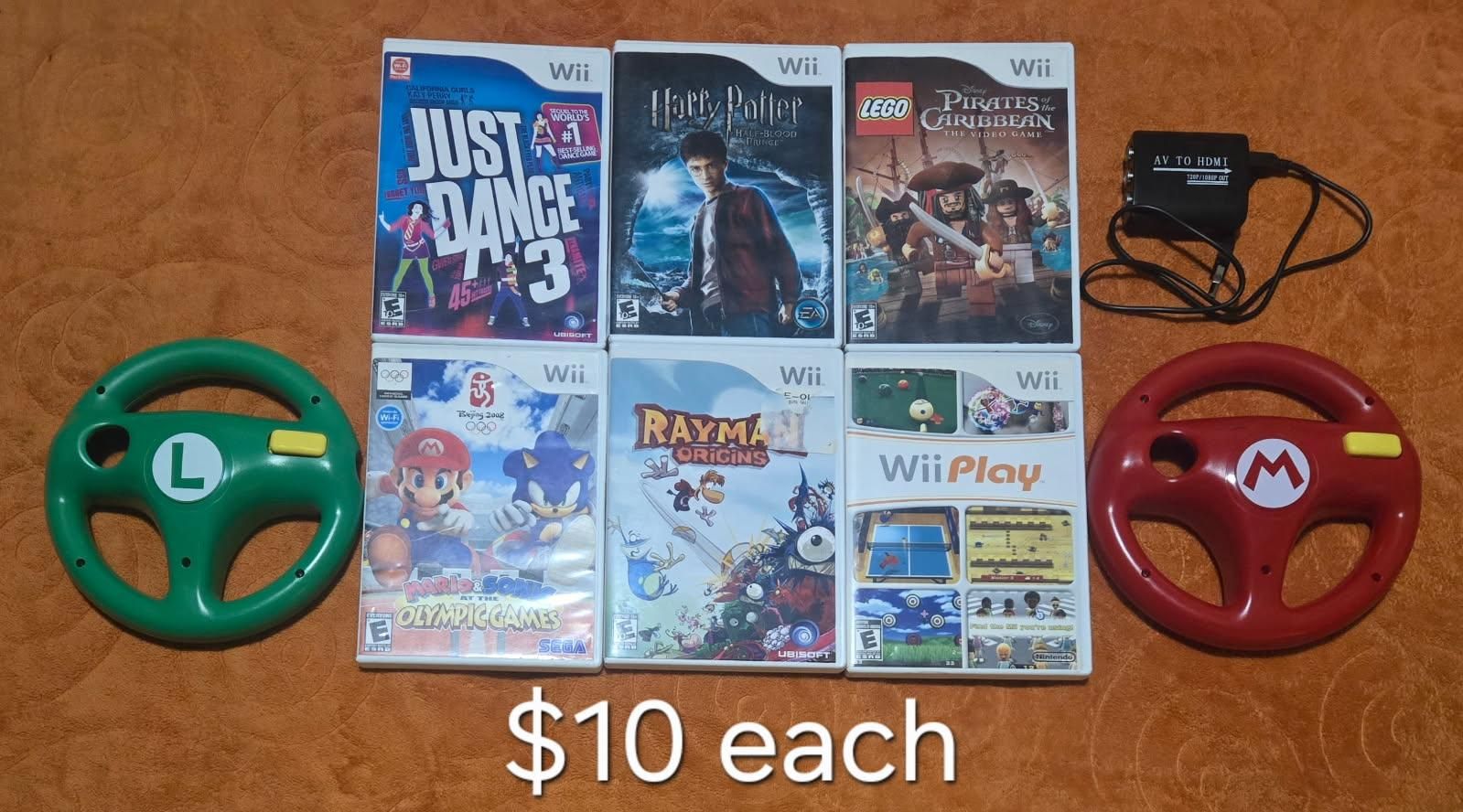 Wii games $10 each including Wii Play! trades considered!