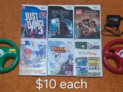 Wii games $10 each including Wii Play! trades considered!