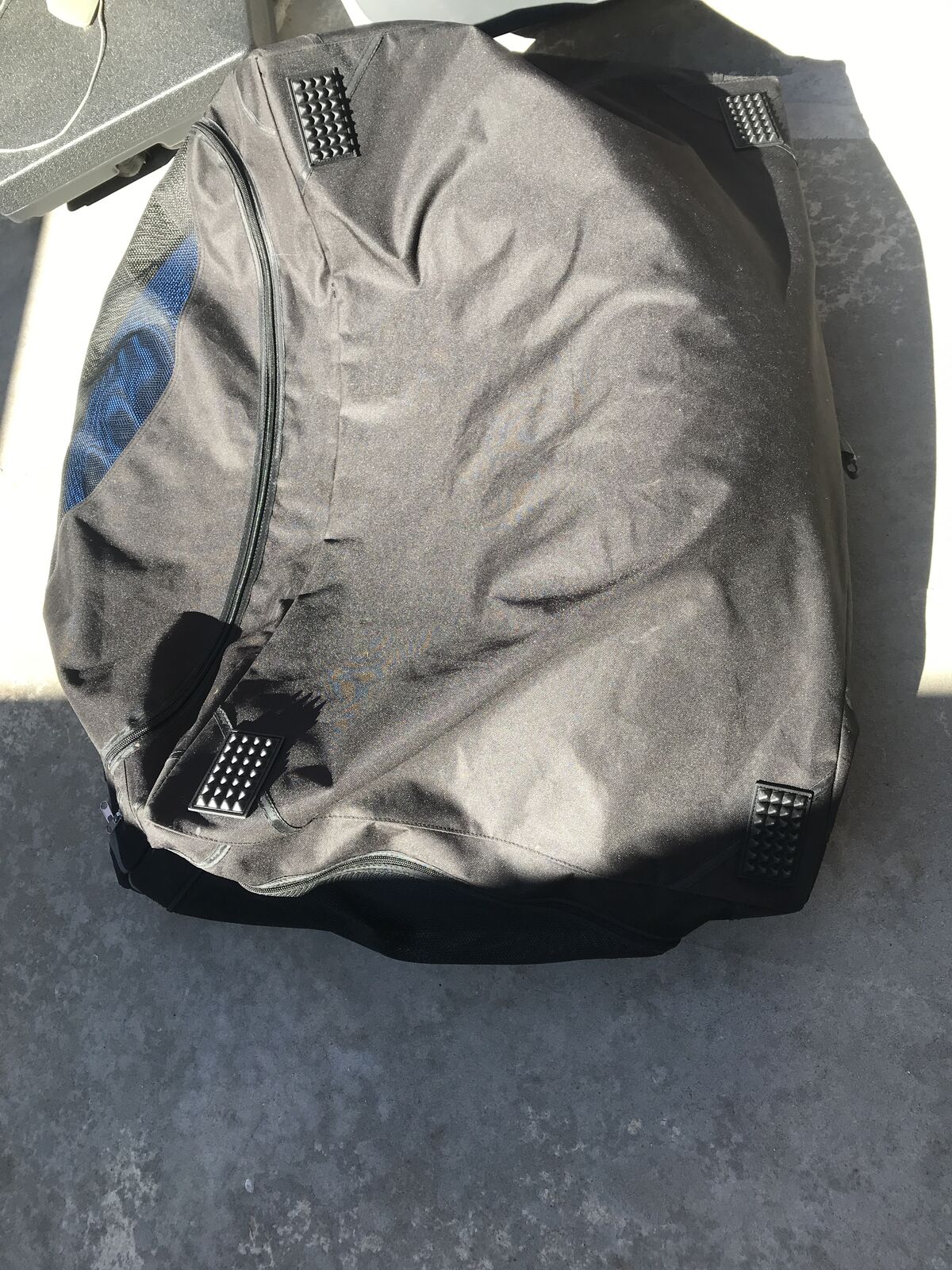 Huge see-through duffel bag or pet cage