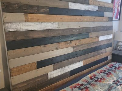 Rustic King Headboard
