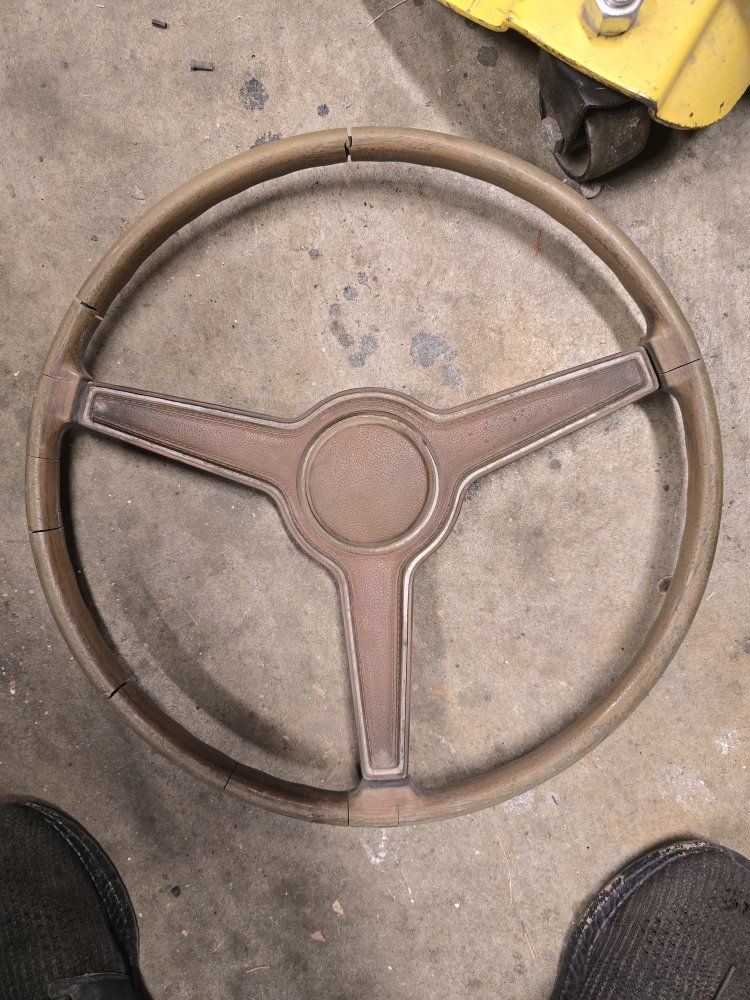 1970-1974 E Body Dodge Challenger Steering Wheel 4004F-TT 73992