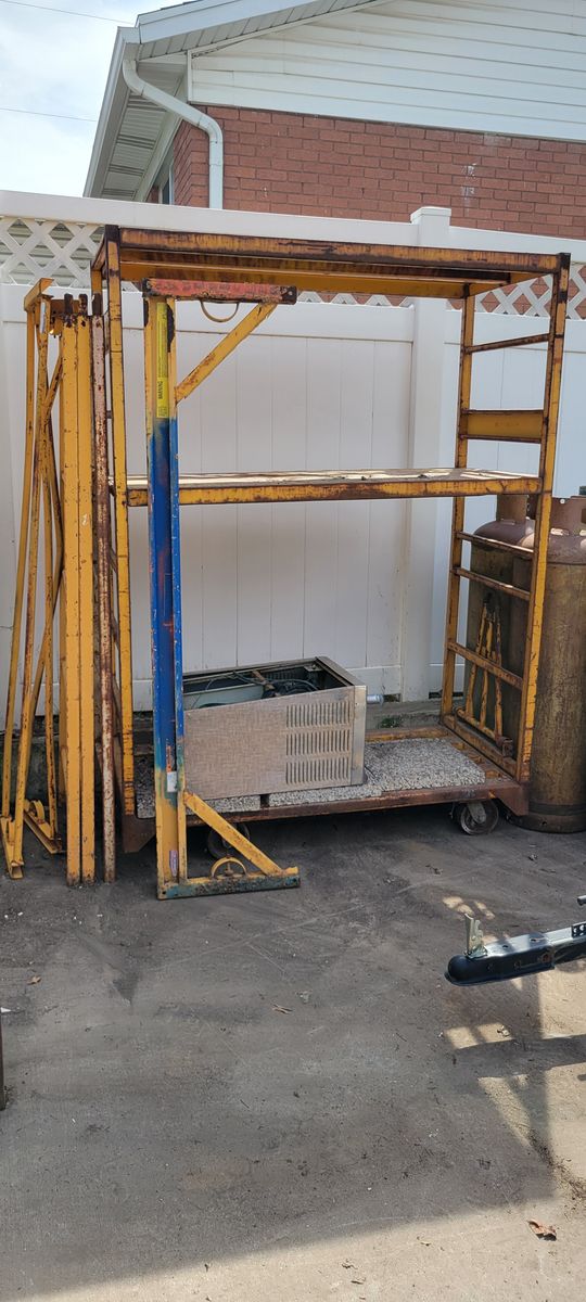 Scaffolding Rolling Bakers Rack