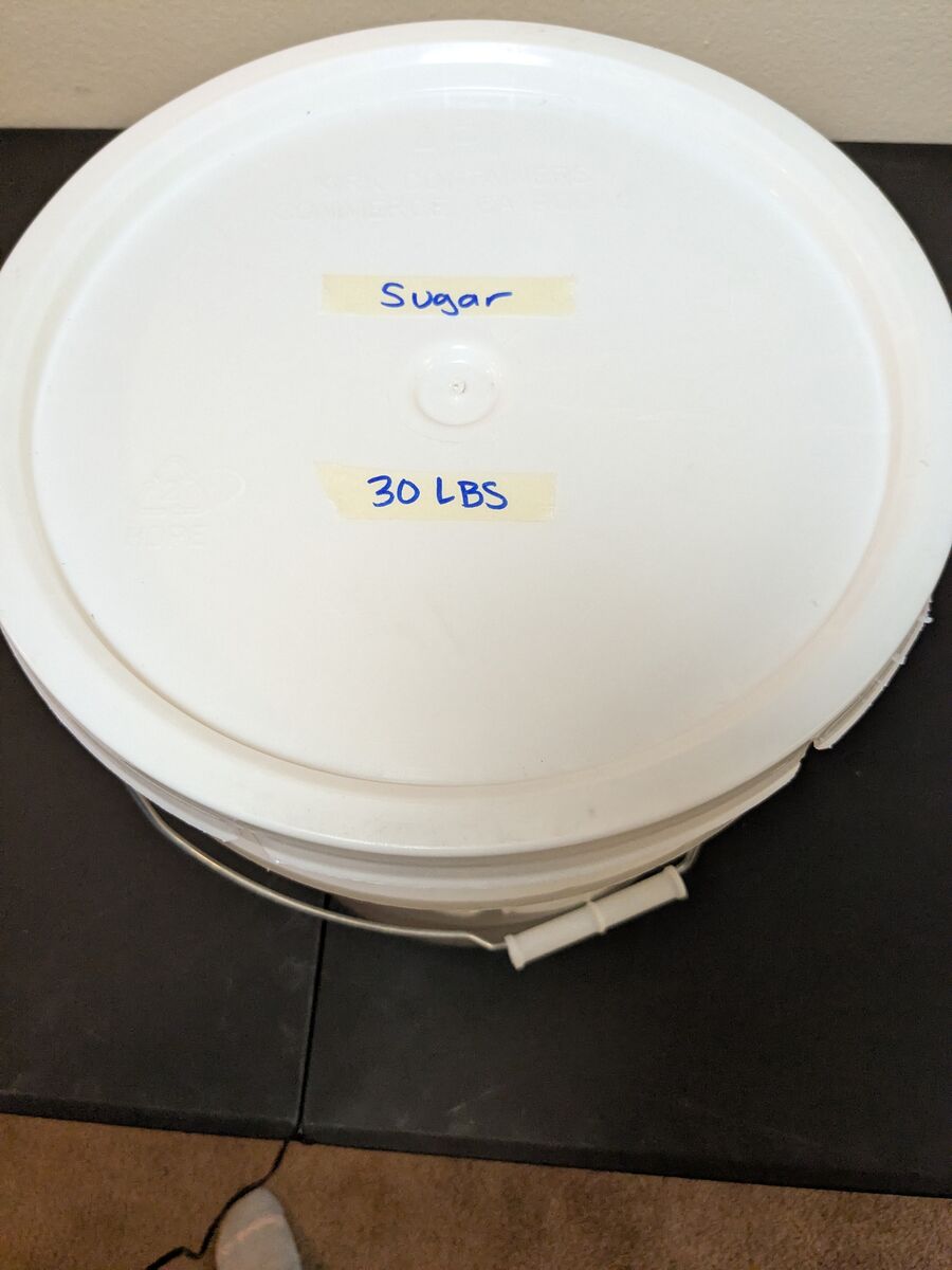 30 lbs of Sugar for food storage or use