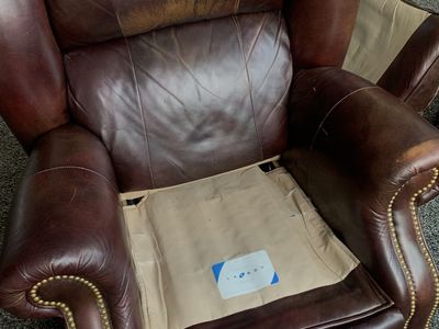Original La-Z-Boy Leather Recliner
