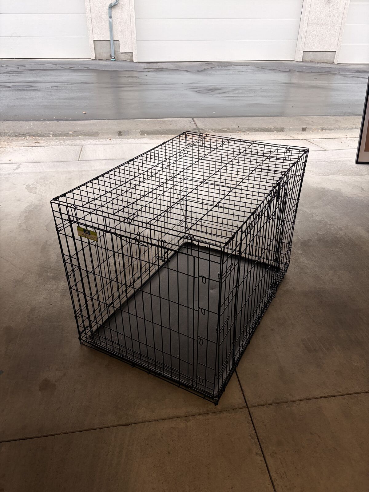 Folding Metal Dog Crate/Kennel Medium-Large