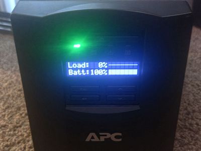 APC Smart UPS 750 battery backup system