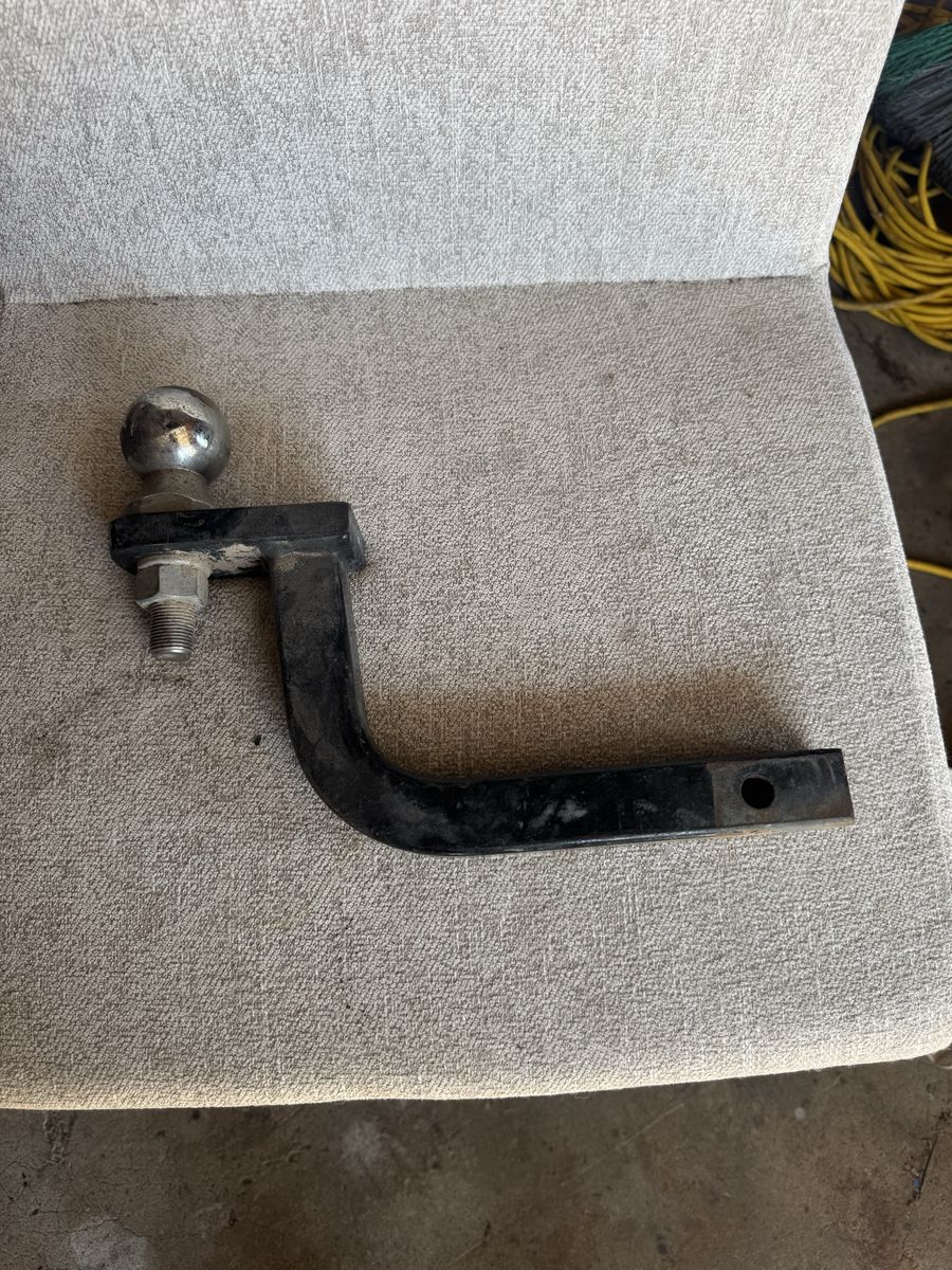 Curt UTV hitch with 2 inch ball.
