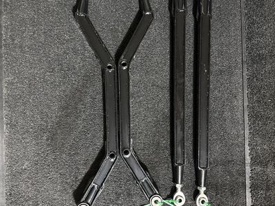 SuperATV High Clearance Boxed Radius Arms RZR XP