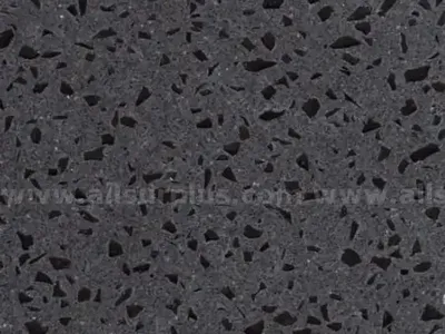 Natural Stone Ebony Quartz Surfacing Slabs, NEW