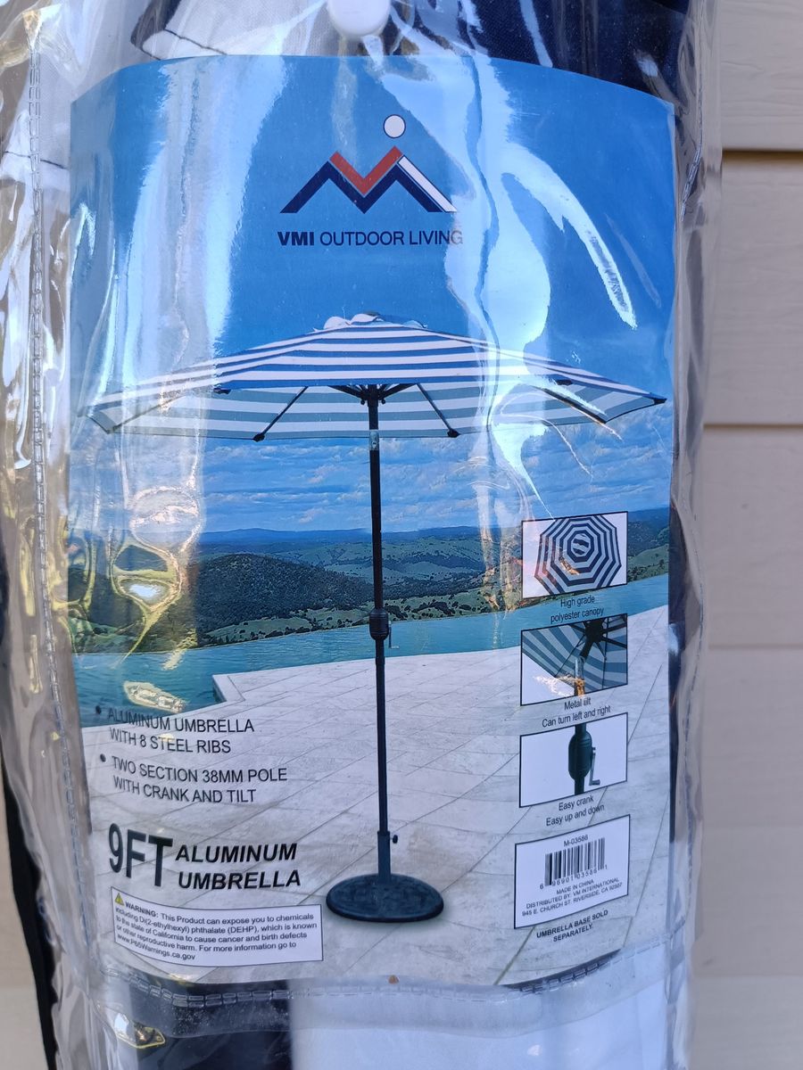 Patio Umbrella and Stand