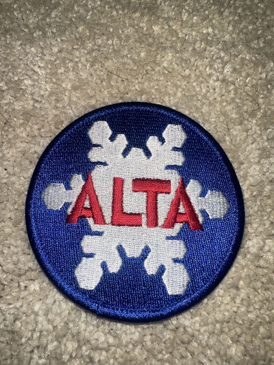 Alta Ski Area Logo patches 