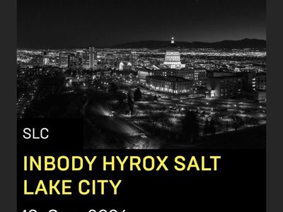 INBODY HYROX Salt Lake City Tickets - Sep 20, 2026. Women’s doubles KILLER DEAL