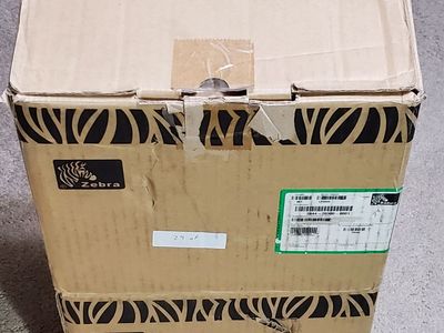 LIKE NEW, IN ORIGINAL BOX! Zebra LP2844 shipping label printer. Full package.